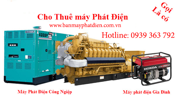 cho thuê máy phát điện đồng nai