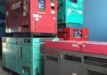 Máy phát điện nhập khẩu Mitsubishi, Denyo