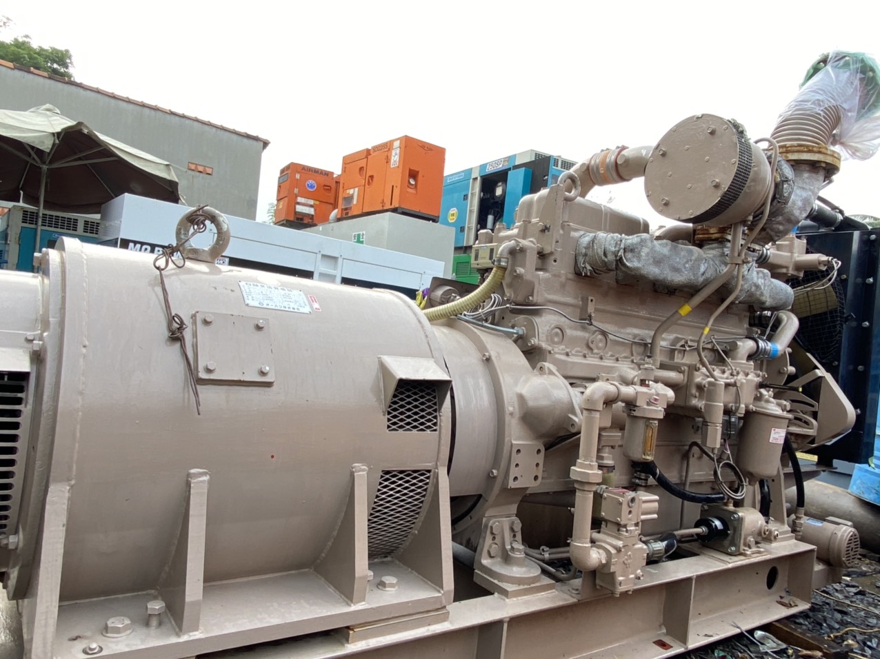 Thuê máy phát điện công nghiệp tại Biên Hòa