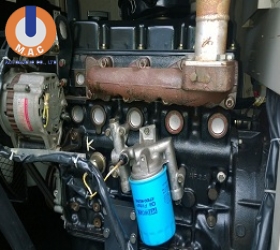 Máy phát điện cũ denyo 30kva